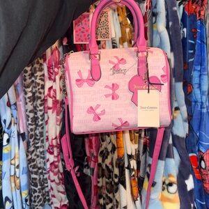 Juicy Couture Pink Bow Satchel